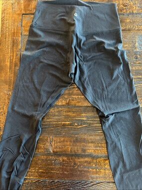 lululemon athletica Black Performance Leggings with High Waist